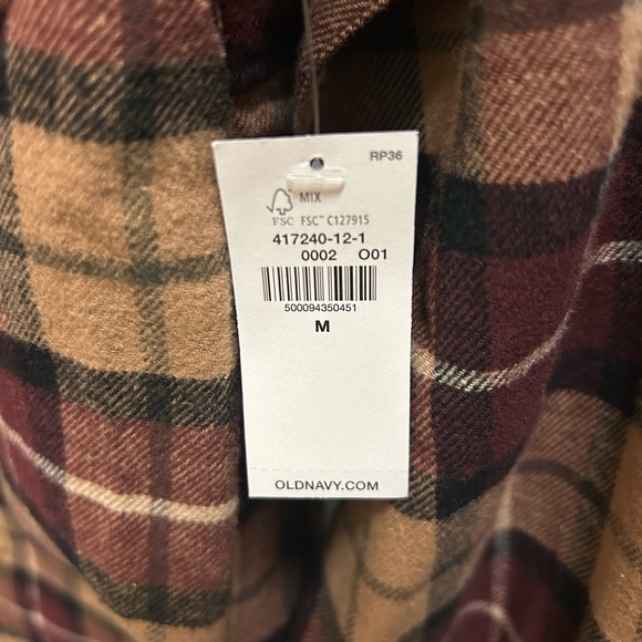 NWT Old Navy Flannel - Picture 2 of 3